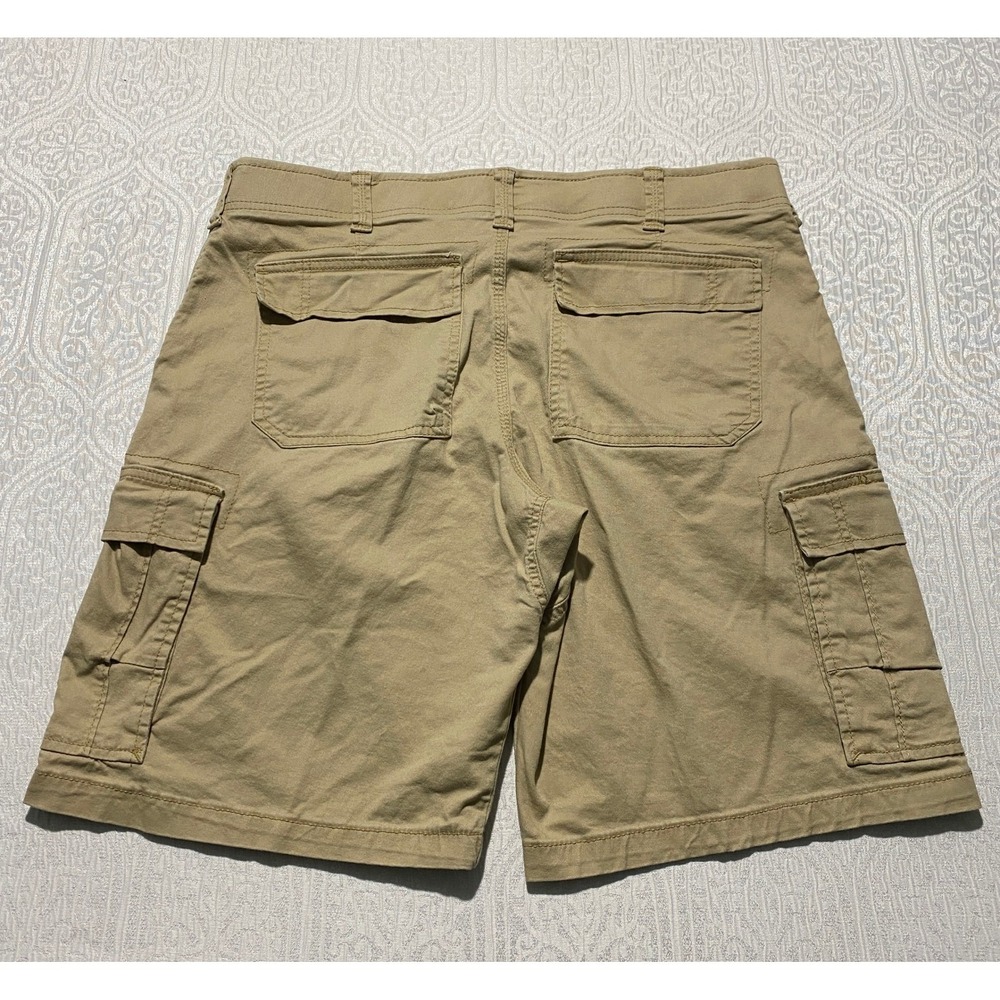 Lee Extreme Motion Performance Series Cargo Shorts Khaki Tan Mens 36 102188822 - Picture 3 of 7